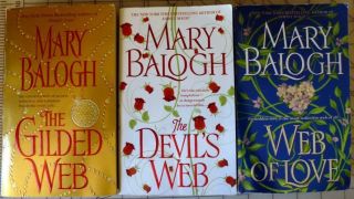   Gilded Love Devils by Mary Balogh PB Lot of 3 • Regency •