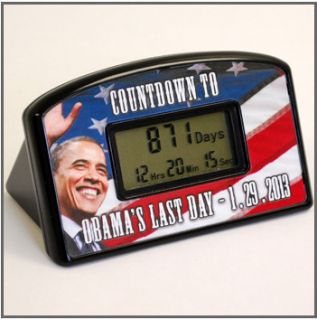 Barack Obamas Last Day Countdown Timer Political Gag