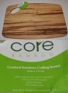 Core Crushed Bamboo Cutting Board 15 x 11 5 Brand New