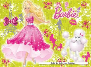   Ravensburger jigsaw puzzle 100 pcs Glitter   Glittering Barbie 136254