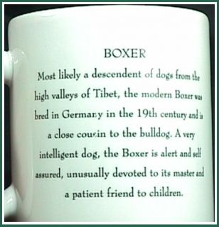 boxer dog mug barbara angello 1994 xpres corp 613103