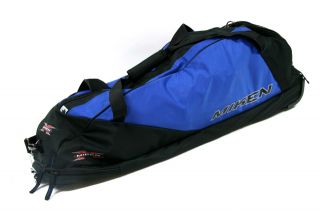 Miken Sports Wheeled Elite Baseball Equipment Bag Blue