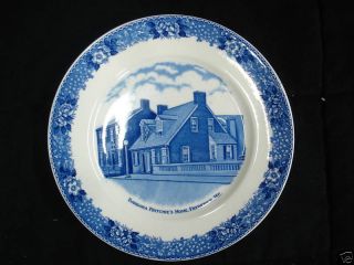Barbara Fritchies Home Adams Staffordshire Ware Plate