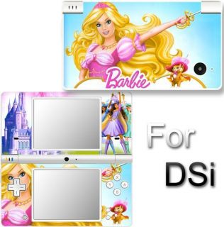 Barbie and 3 Musketeers Skin Decal Sticker for DSi NDSi