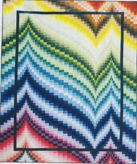 Freckles Frenzy Bargello Quilt Pattern by Patti Carey