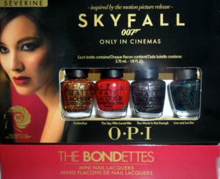 OPI NAIL POLISH ✿✿✿ SKYFALL MAGNETIC LACQUERS & MAGNETIZERS SET 