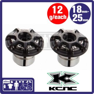 KCNC MTB Handlebar Anodize Barend Plug Cap 12g Black