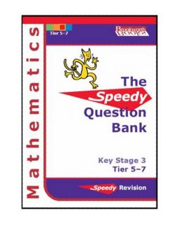 Speedy Question Bank for Key Stage 3 Mathematics Tie, Mark Haslam 