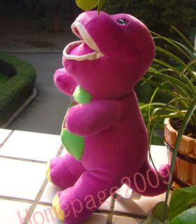 New CUDDY Barney and Friends Barney 10 Plush Doll Toy RARE