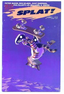 Splat Comic 1987 Ron Wilber Peter Bagge s Gross
