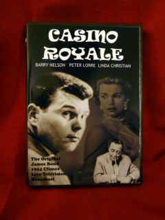   Bond 007 Casino Royale DVD 1954 RARE Barry Nelson Peter Lorre