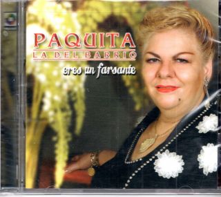 Paquita La Del Barrio Eres Un Farsante NEW2010 CD