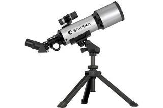 Barska 40070 88 x 70mm Compact Refractor Telescope Tripod Carrying 