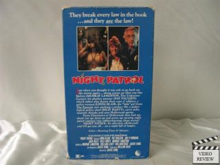 Night Patrol VHS Linda Blair Pat Paulsen Billy Barty