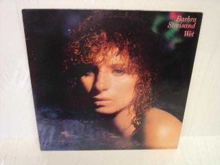 Barbra Streisand Wet LP Columbia 36258 R G VG C EX LP 736