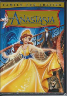  DVD, 2 Disc Set) 2 Movies   Anastasia & Bartok The Magnificient   NEW