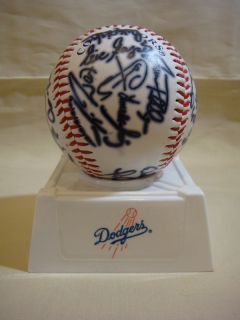 Los Angeles Dodgers reproduced Autographed Baseball New