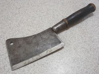 Vintage American Knife Co Baldwinsville NY MEAT CLEAVER Original 