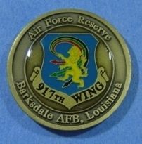 Air Force Barksdale AFB Louisiana 917th Wing Ihle Coin