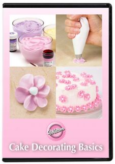 Wilton Cake Decorating Basics DVD Tools Icing Baking