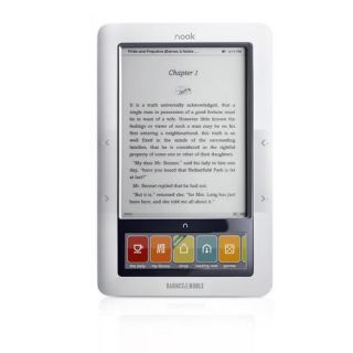 Barnes and Noble Nook 2GB 1st Generation Wi Fi eBook Reader 6 in Gray 
