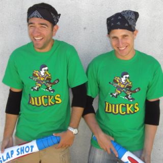Fulton Reed #44 Mighty Ducks Movie Jersey T Shirt New