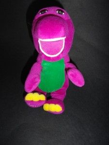 Barney Friend 9 Plush Toy Doll Purple Green Dinosaur PBS Kids