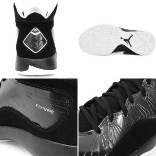 New Jordan 2011 A Flight Mens Basketball Shoes Size 12 453640 Black 