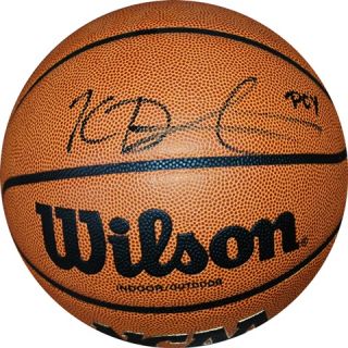 Kevin Durant Autographed Signed Basketball Thunder Texas Longhorns POY 
