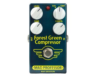 Mad Professor Forest Green Compressor PCB Pedal Free Custom Cable New 