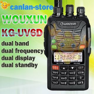 WOUXUN KG UV6D Dual Band Model VHF UHF Dual Band Radio Handheld 