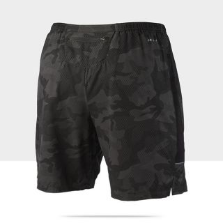  Nike 2 in 1 Camo Print 18cm Mens Running Shorts
