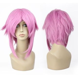 Pink Short Sword Art Online Liz Bate Cosplay Wig 40cm