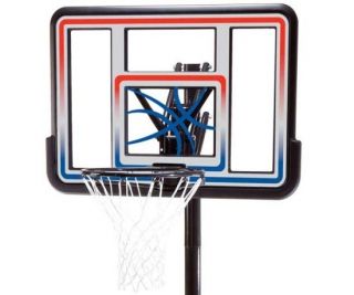   44 in Ground Acrylic Fusion Basketball Hoop w Pole Model 1008