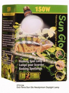 Exo Terra Reptile Sun Glo Basking Spot Bulb Lamp 150W