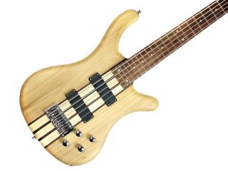 Stellah SBN 50 5 String Bass Guitar with thru Neck Active Pickups B 