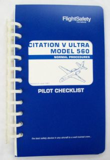 Cessna Citation V Ultra 560 Normal Procedures Checklist