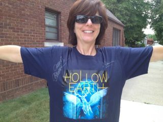 Limited John & Carole Barrowman Autographed Hollow Earth T shirt (US 