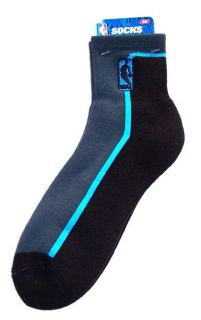   /Neon Blue/Black VS Curve Steel Neon Quarter Socks Size Large 8 13