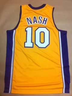   10 Steve Nash Rev30 Basketball Jerseys Yellow L Free Socks