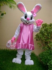 New Professional Easter Bunny Mascot Costume Many More