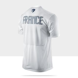  French Football Federation Pre Match 3 Mens Soccer Jersey
