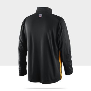 Nike Knit NFL Steelers Mens Coachs Jacket 474512_010_B