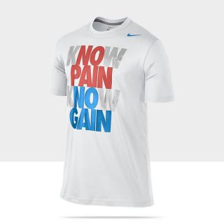 Nike Know Pain Know Gain Mens T Shirt 506373_100_A