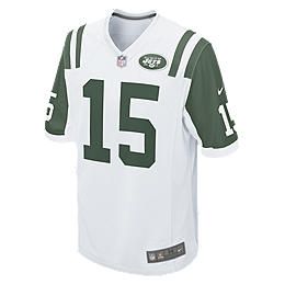   York Jets (Tim Tebow) Mens Football Away Game Jersey 479396_107_A