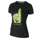 nike fuel foam finger graphic women s running t shirt $ 30 00 $ 23 97