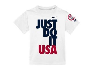 Nike Just Do It USA Toddler Boys T Shirt 7C384W_100 