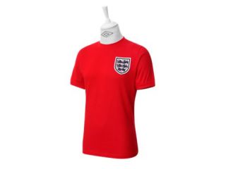  Umbro England Classic 1970 Red Football Shirt