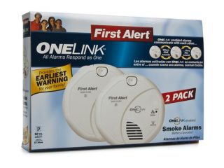 First Alert ONELINK Wireless Smoke Alarm   2 Pack