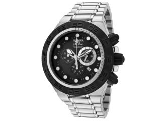 Invicta 1527 Subaqua Mens Watch   Stainless with Black Bezel
